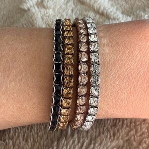 Touchstone Crystal by Swarovski Stretch Bracelets